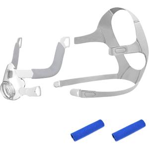 Replacement Frame Kit for Airfit F20, Include 1PCS Frame & 1PCS Headgear & 1Pair Clips & 2PCS Strap Covers(No Elbow), Great Value Supplies by Medihealer