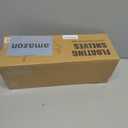 DOLLFIO Floating Shelves, 8 Sets Wooden Floating Shelves for Bedroom & Bathroom Wall Decor, Floating Book Shelf Living Room Black