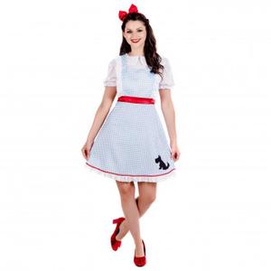 Womens Dorothy Dress Costume, XL