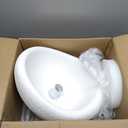 15.7in Wabi Sabi Pendant Lights Kitchen Island Lighting Fixture Ceiling Mount White Modern Japanese Lamp Japandi Chandelier for Dining Living Room Hallway Bedroom Restaurant Hanging Lamp