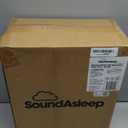 SoundAsleep Products Dream Series Luxury Air Mattress, ComfortCoil Technology, Built-in High Capacity Pump for Home, Camping- Double Height, Adjustable, Inflatable Blow Up, Portable - Twin Size (Black)