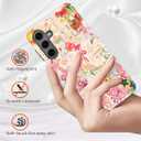 Compatible for Samsung Galaxy A17 Case,Two Layer Protection Heavy Duty Cover,Compatible for Samsung Galaxy A17 Phone Case,Aesthetic Spring Time Collage