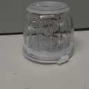 Baby Food Maker Mini Cute and Small Food Processor Puree Blender Grinder Chopper 300ml Cup Glass Bowl with 8 Blade Electric (Spaceman-Blue)