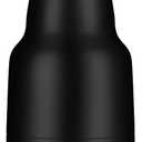 Frost Buddy Chubby Buddy - Mexican Beer Bottle Cooler - Stainless Steel Double Wall Vacuum Insulated compatible with Modelo Beers (Black)