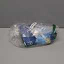 Horaldaily Christmas Tablecloth 60x60 Inch Round, Christmas Trees Blue Grey Washable Seasonal Table Cover for Party Picnic Dinner Decor