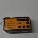 8000mAh Emergency Radio - Solar Hand Crank Emergency Radio with 3-Mode Flashlight, AM/FM/NOAA Battery Powered Radio with SOS Alarm & Compass for Power Outages Emergency Storm