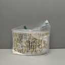 TaoBary 8 Sheets Letter Stickers Stick on Vinyl Letters Self Adhesive Letters Poster Board Capital Lettering Stickers for Mailbox Window Decorations(1 Inch, 2 Inch,Gold)