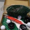 4 Set 20 PCS Golf Sport Centerpieces Table Decorations Golf Themed Party Decorations Golf Birthday Party Supplies Including Golf Ball Sand Trap Red Flag Plastic Flag Stand for Sport Themed Party Decor