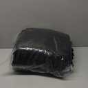 Pauwer Bathroom Rugs Sets 3 Piece Bathroom Shower Rugs with U-Shaped Contour Toilet Mat Absorbent Microfiber Plush Bath Mats Non Slip Bath Rugs Machine Washable Shaggy Bath Mat Set, Black (18"x26"+18"x48"+U Shape 20"x24")