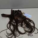 17" Synthetic Hair Wrap Around Ponytail Long Straight For Women Natural False Fake Hair Ponytail Clip In Hair Extensions