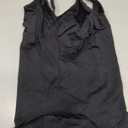 BRABIC Womens' Seamless Sleeveless V-Neck Bodysuit Shapewear Tummy Control (Black, XL/2XL)