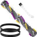 Brush Roll&2Belts Kit for Bissell CleanView Swivel Rewind Vacuums Fits 2252 2253 2254 2256 2258 2259 2260 2316 2486 2487 2488 2489 3195 3196 3197 3197A 3198 3198A Replace Parts 1604545 1600159 1611230