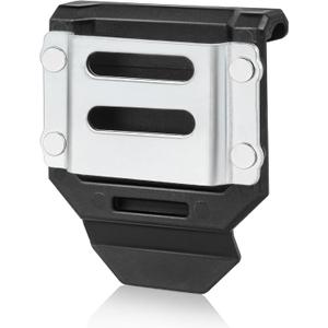 2 x Drill Holder For Tool Belt,Drill Belt Clip,Drill Holster,Tape Measure Holder, Fits Up to 2.7" Belt(Black)