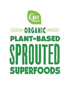 go Raw Sprouted Pumpkin Seeds (Pack of 6), 1 Pound Bags