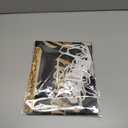 Happy 21st Birthday Banner Backdrop Black and Gold - 71x43 Fabric - Large Happy Birthday Sign for Backdrop, Birthday Party Photo Background Decorations for Men Women