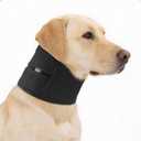 Dog Neck Brace with Support Strips, Soft Breathable Cervical Collar for Neck Pain Relief & Vertebral Sprains, Adjustable Dog Neck Support for Dogs Pets(L)