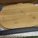 Bamboo Bathtub Tray Table with Adjustable Height, Freestanding Bath Caddy Tray for Tub Against Wall, Bathtub Side Table for Luxury Bath Home Spa Homewarming - Patent Protected (Natural) 