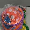 Inflatable Ring Toss Game, Birthday Party Games Ring Toss Game for Kids Adults Birthday Party Decorations Lawn & Yard Games Toys for Family 5-Pack with 10 Plastic Rings