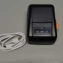 SUPVAN T50M Pro Bluetooth Label Maker Machine with Tape, Wide Waterproof Label, Versatile App with 40 Fonts and 650+ Icons, Inkless Labeler for Home, Kitchen, School, Office Organization, Black