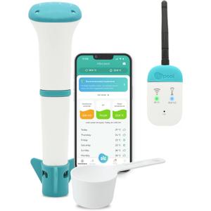 iopool Smart Water Monitor - Works for Chlorine & Bromine Pools, Hot Tubs, & Swim Spas - Gives Precise Dosage recommendations.
