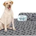 Washable Pee Pads for Dogs, 1 Pack 18"x24" Super Absorbent Dog Training Pads,100% Waterproof Non-Slip Dog Pads for Whelping, Reusable Puppy Pads to Protect Your Floor (34x36 Inches - PK 1)