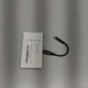 AGVEE 2 Pack 4 inch Lightning Female to USB C Male PD Adapter, 27W Fast Charger Charging Comverter for iPhone 15 16 Plus Pro Max Carplay, Samsung S25 S24 S23 S22, Not for Audio, Black