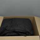 KAKABELL Goose Down Comforter-All Season King Size Duvet Insert-Luxurious Fluffy Hotel Style Bedding Comforter Ultra Soft Premium Cotton Cover Black 106x90 Inches
