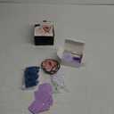 Nose Wax Kit - Portable Wax Warmer for Hair Removal with 100g Wax, 24 Applicators, 12 Nose Hair Sticks 3 Silicone Pots, Wax Melt Warmer Waxing Kit for Women and Men (Pink)