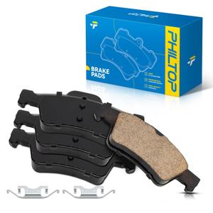 D1259 Rear Ceramic Brake Pads for Mazda CX-9 2007-2015, for CX-7 2007-2012, for Ford Edge 2007-2010, for Lincoln MKX 2007-2010
