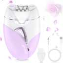 Epilator, Epilator for Women, Facial Hair Removal for Women Rechargeable,2 Speeds Hair Removal Device with 36 Tweezers, Electric Lady Shaver for Face Legs/Face/Bikini/Arms, Epilator for face Smooth Skin