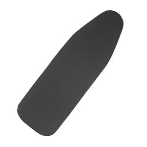 Small Ironing Board Cover 13"x43", RAINHOL Iron Board Replacement Cover and Pad, Thick Felt Padding, Scorch Resistant 100% Cotton, Heat Reflective, Elastic Edge, Grey