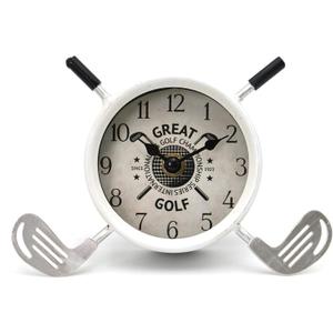 Golf Gifts for Men Dad Women Brother Bosses Golf Clubs Desk Clock Cool Desk Accessories for Coworkers Golfer Fans Souvenir Novelty Event Golf Office Decor Golfer Gadgets Unique Funny Stuff