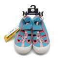 Everest Kids Flip Flops, Size 12, Aqua Blue / Pink