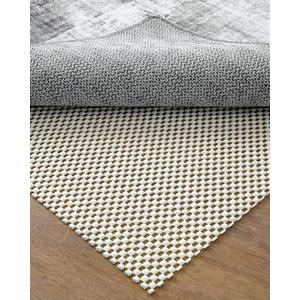 DEXI Rug Pad Gripper for Hardwood Tile Floor, 3x12 Non Slip Under Carpet Padding Cushioned, Waterproof Thick Walking Pads for Area Rugs, White