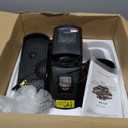 Under Desk Elliptical Machine, Electric Elliptical Leg Exerciser for Seniors with 12 Adjustable, Portable Quiet Elliptical Exercise Machine, Seated Pedal Exerciser with Remote Control (Orange)