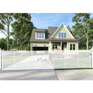 240" Retractable Baby Gates Extra Wide for Large Opening, 41" Extra Tall Retractable Dog Gate Pet Gates, Long Child Safety Mesh Gate with Fiberglass Rods for Stairs, Doorways, Hallways, Indoor/Outdoor