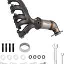 Front Exhaust Manifold Catalytic Converter Kit Fit For Chevy Colorado 2007-2012 L5 & GMC Canyon 2007-2012 & Hummer H3 2007-2008 & Isuzu i-370 2007-2008 3.7L 641338, 19280