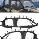 StarknightMT ZForce 950 Sport 4 Soft Upper Doors PVC Roll up Smooth Zipper