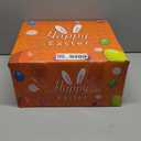 500 PCS Easter EggsPlastic 2.4" Bright Colorful Eggs with Golden Eggs, Easter Egg Fillers for Easter Egg Hunt Candy Filling Party Decorations and Kids Gifts