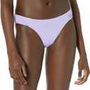 Amazon Essentials Women's Side Tab Bikini Swimsuit Bottom (Lavender)