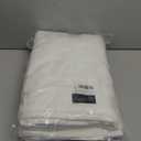 REDKISS 100% Cotton Bath Towels Set of 2, Extra Large Bath Sheets 35 X 70 Inches, 800 G, Quick Dry, Ultra Soft & Super Absorbent Bathroom Towel Sets for Bathroom, Gym, Spa, Pool & Hotel, White