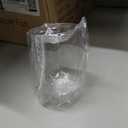 48 Stemless Plastic Wine Glasses - 12oz Clear Disposable Party Cups for Parties - Wine Tumblers