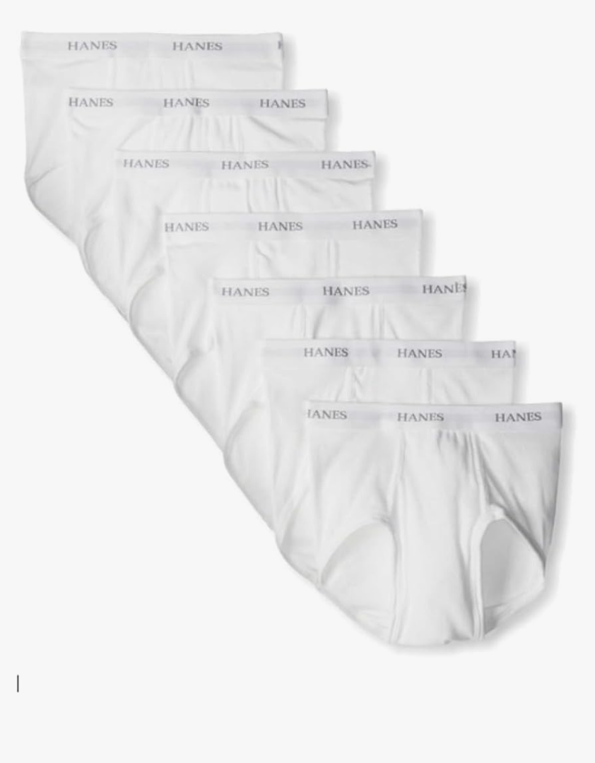 Hanes Men's Ultimate Underwear Briefs Pack, 10-Pack, Moisture-Wicking Underwear, Cotton Briefs XL