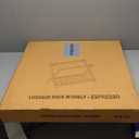 Casual Home Luggage Rack with Shelf, Espresso