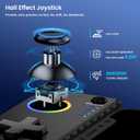 Wireless Phone Controller and Storage Case for iPhone/Android with Hall Joystick, LED, No Deadzone Mobile Gaming Controller Support Xbox Game Pass, Steam Link, GeForce Now, Call of Duty, Cloud Gamepad for iOS