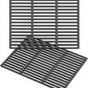 SafBbcue Cast Iron Cooking Grates for Masterbuilt 1050 Gravity Series Grill Parts Cooking Grid for Masterbuilt MB20041220 Grill Replacement Parts (27.8" x 17.8")