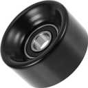 1 Pc Drive Belt Idler Pulley for Acura TSX 2004-2014,for Honda CR-V 2002-2014 Iron Black Serpentine Tensioner Pulley Idler