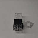 HuisMier Black Crystal Wall Sconces, Modern 3000K-6000K Dimmable LED Wall Light Fixtures with Remote, K9 Crystal Vanity Wall Lighting for Bathroom Bedroom Living Room Stairway Hallway, Hardwired