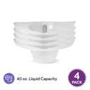 Urine Hats for Toilet - Reinforced Ribbing Stool Sample Collection Kit - Standard Fit Urine Collection Hat for Toilet - Specimen Collector Urine with Durable Materials - 4 Pack