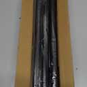 CorkLatta Black Shower Curtain Rod 31 to 80 Inch,1 Inch Diameter Adjustable Spring Tension Stainless Steel Telescoping Rod,Easy Install,No Rust